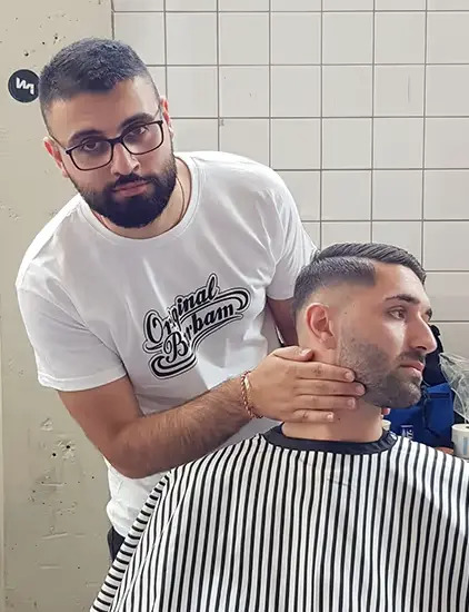 Klassieke Herensnit kapsel door Matay's Barbershop Enschede